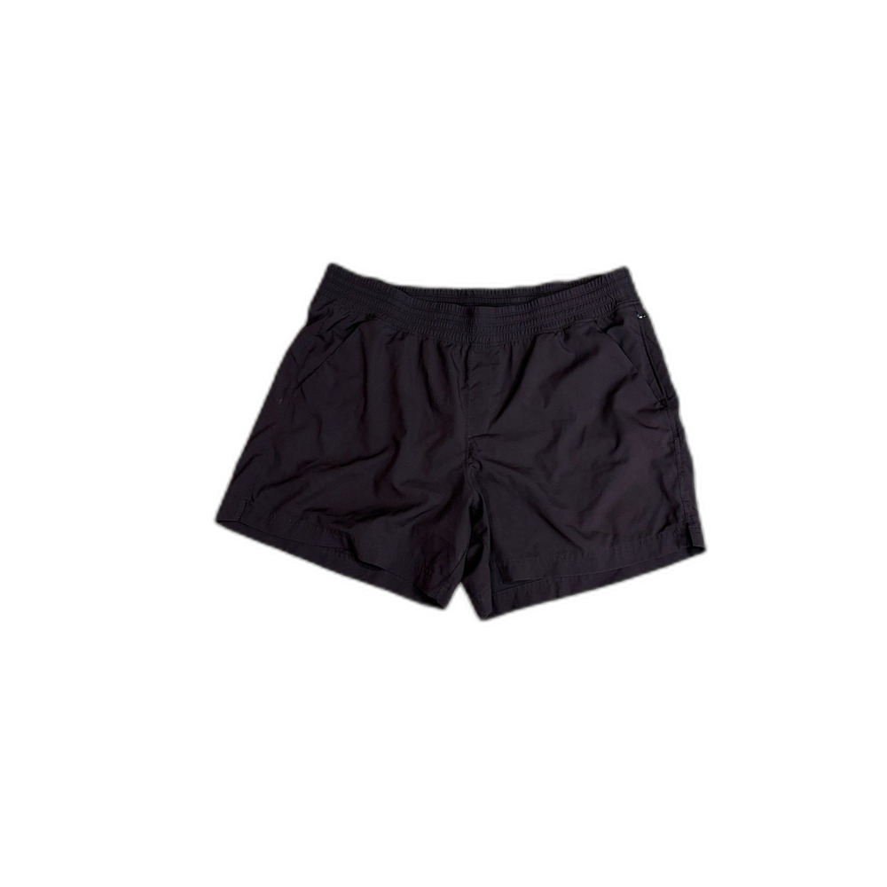 Women L Purple Athletic Shorts Stretch Tech Sports Volleyball Running Shorts